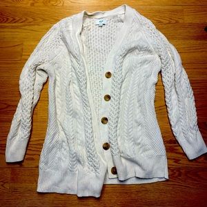 Aerie Cable Knit Cardigan